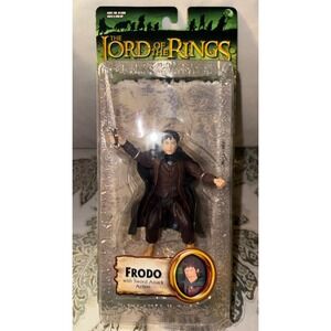 Toy Biz Lord of the Rings Frodo with Sword Attack Action Figure 81380 New
